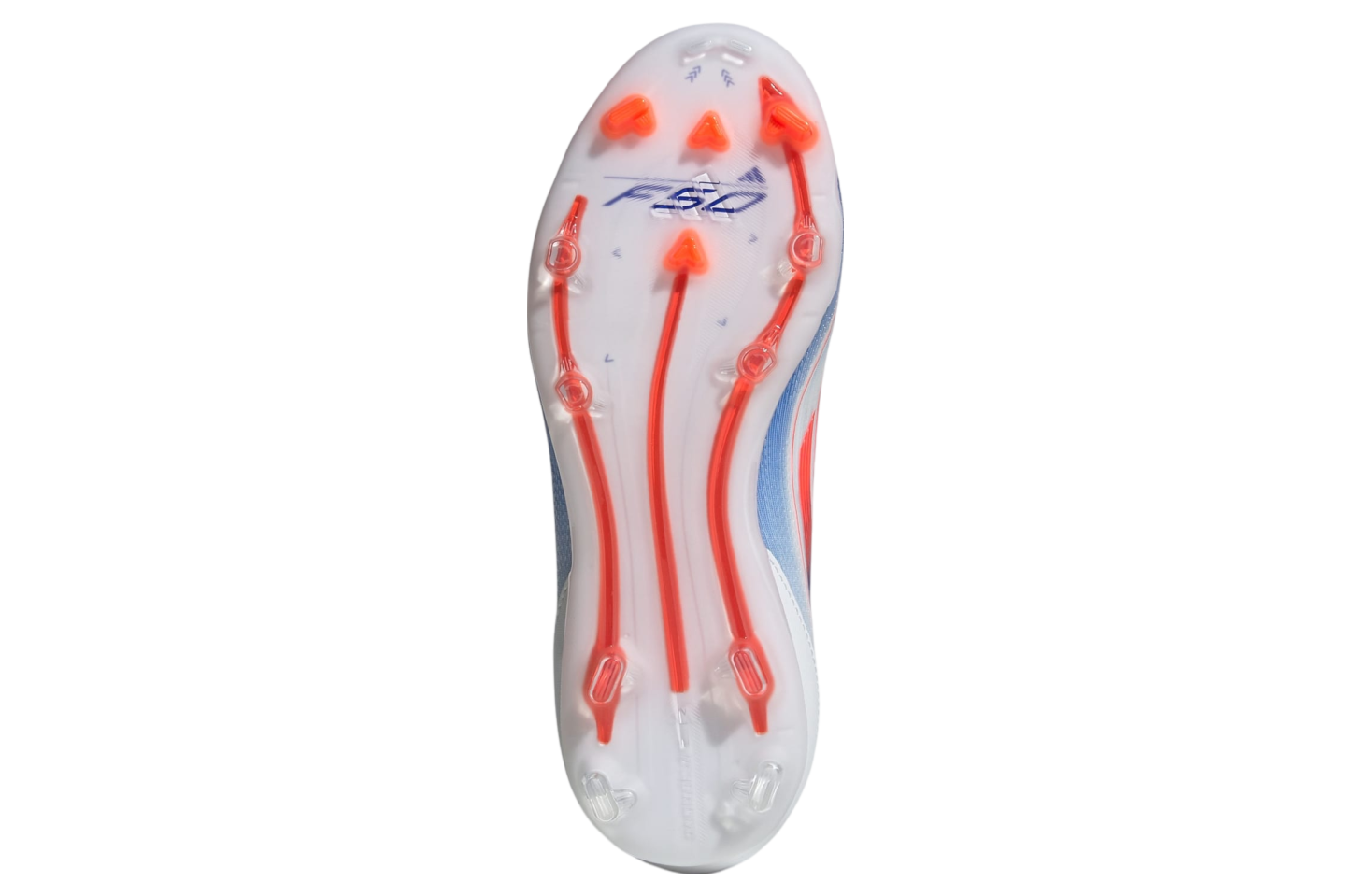 Adidas F50 Pro Laceless FG GS Cloud White / Solar Red