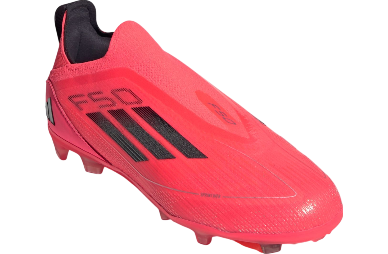 Adidas F50 Pro Laceless FG GS Turbo / Aurora Black