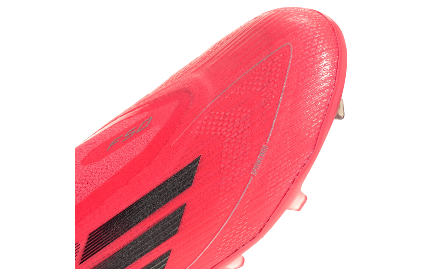 Adidas F50 Pro Laceless FG GS Turbo / Aurora Black