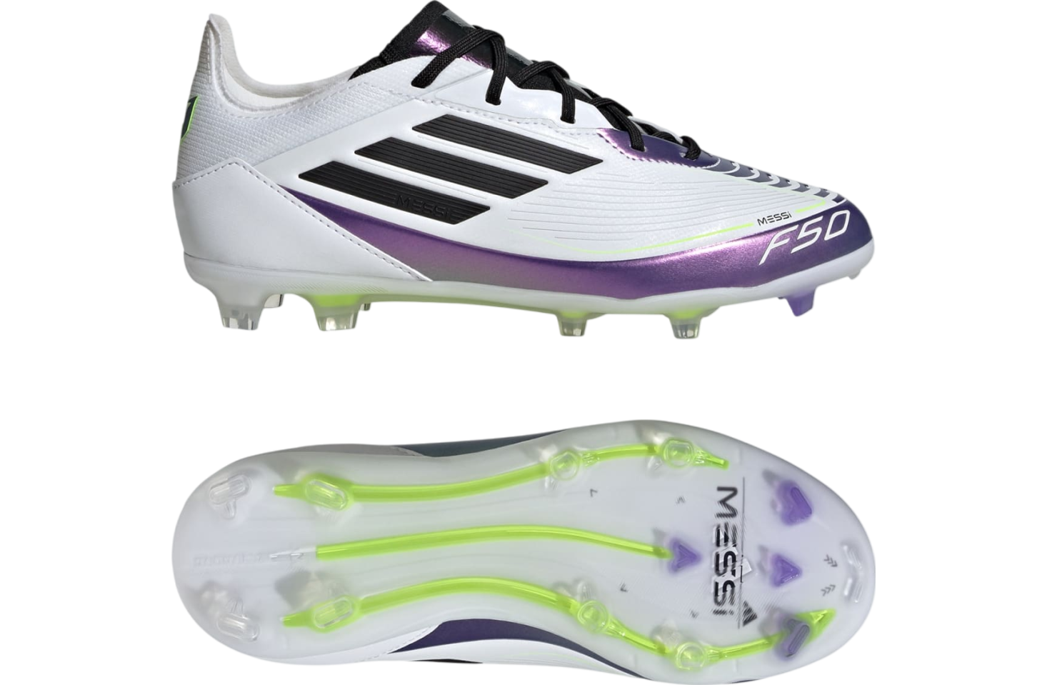 Adidas F50 Pro Messi FG GS Cloud White / Core Black