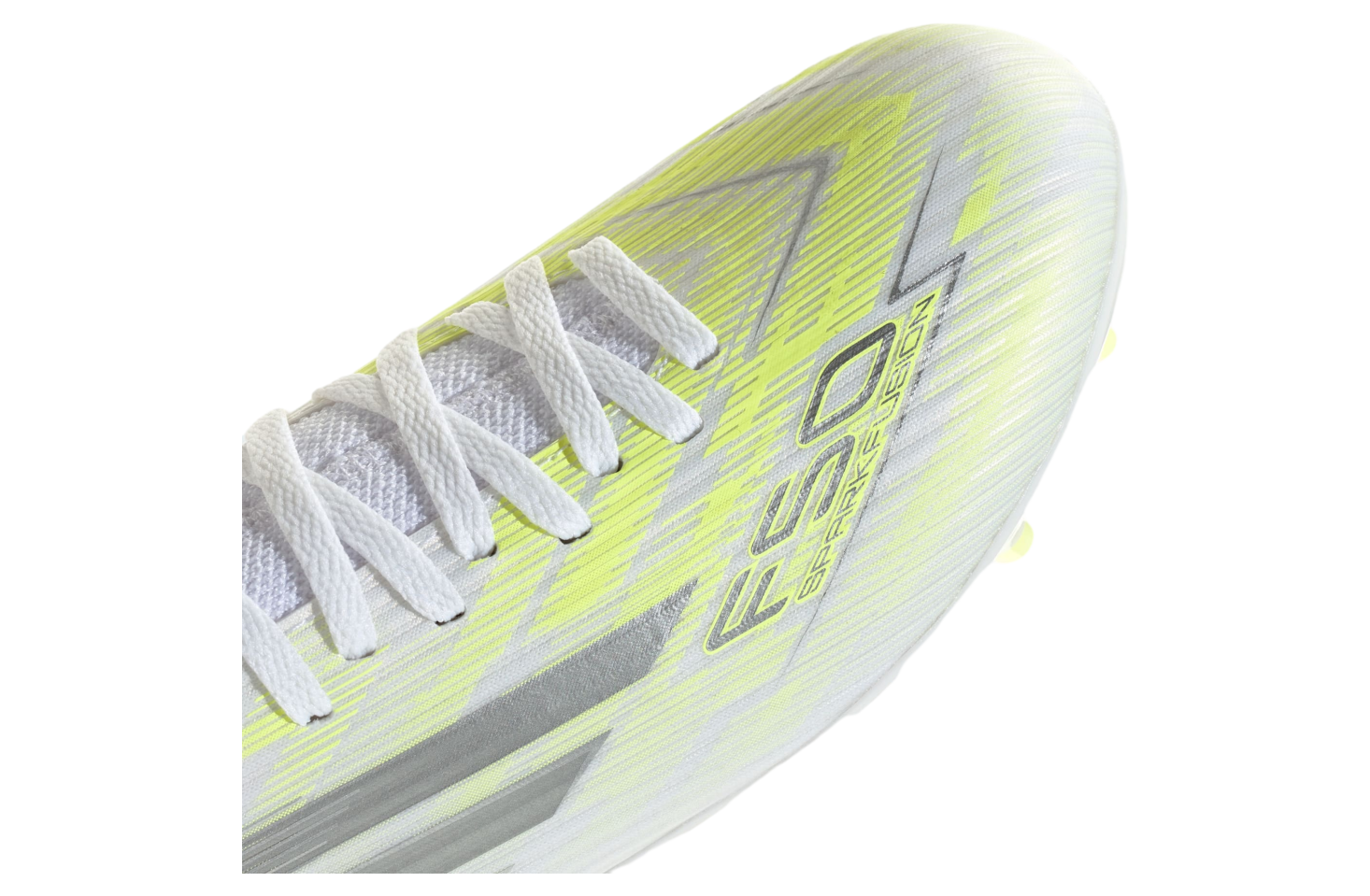 Adidas F50 Sparkfusion Club Mid Cut FG / Artificial Ground WMNS Cloud White / Iron Metallic