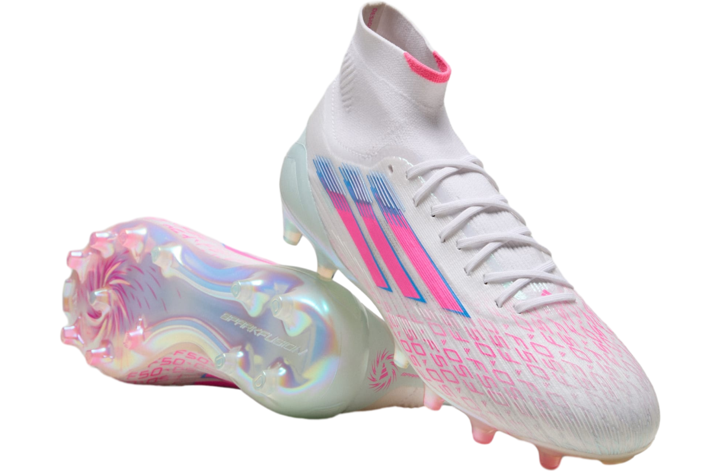 Adidas F50 Sparkfusion Elite Mid FG / AG WMNS Cloud White