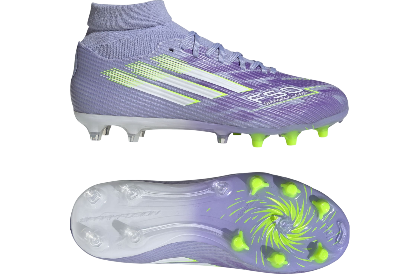 Adidas F50 Sparkfusion League FG / AG WMNS Violet Tone / Lucid Lemon