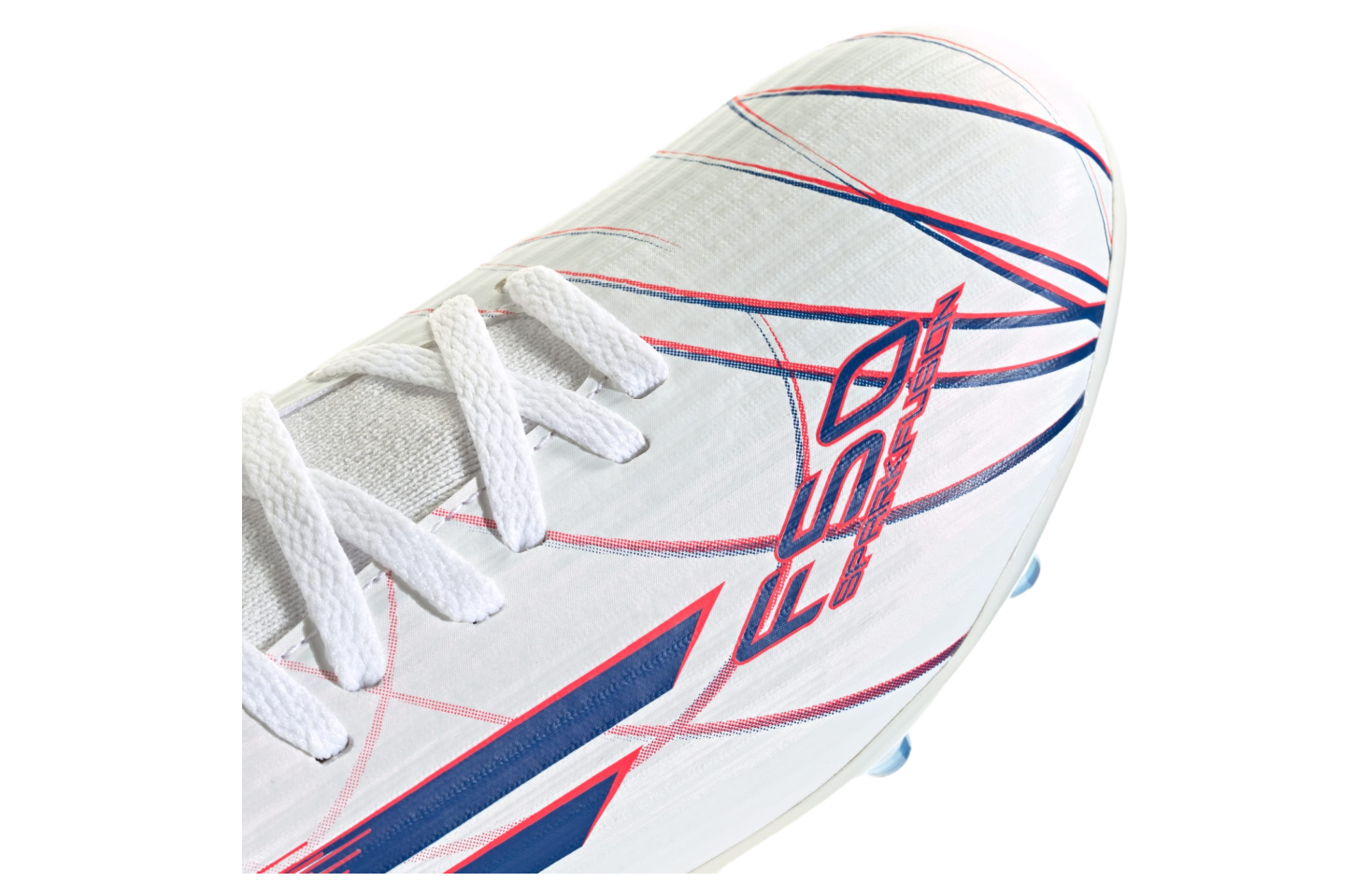 Adidas F50 Sparkfusion League Mid Cut FG / Artificial Ground GS Cloud White / Royal Blue