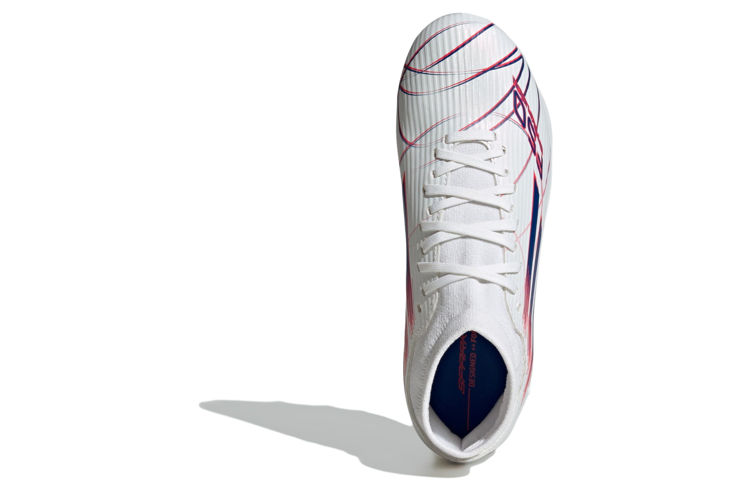 Adidas F50 Sparkfusion League Mid Cut FG / Artificial Ground WMNS Cloud White / Royal Blue