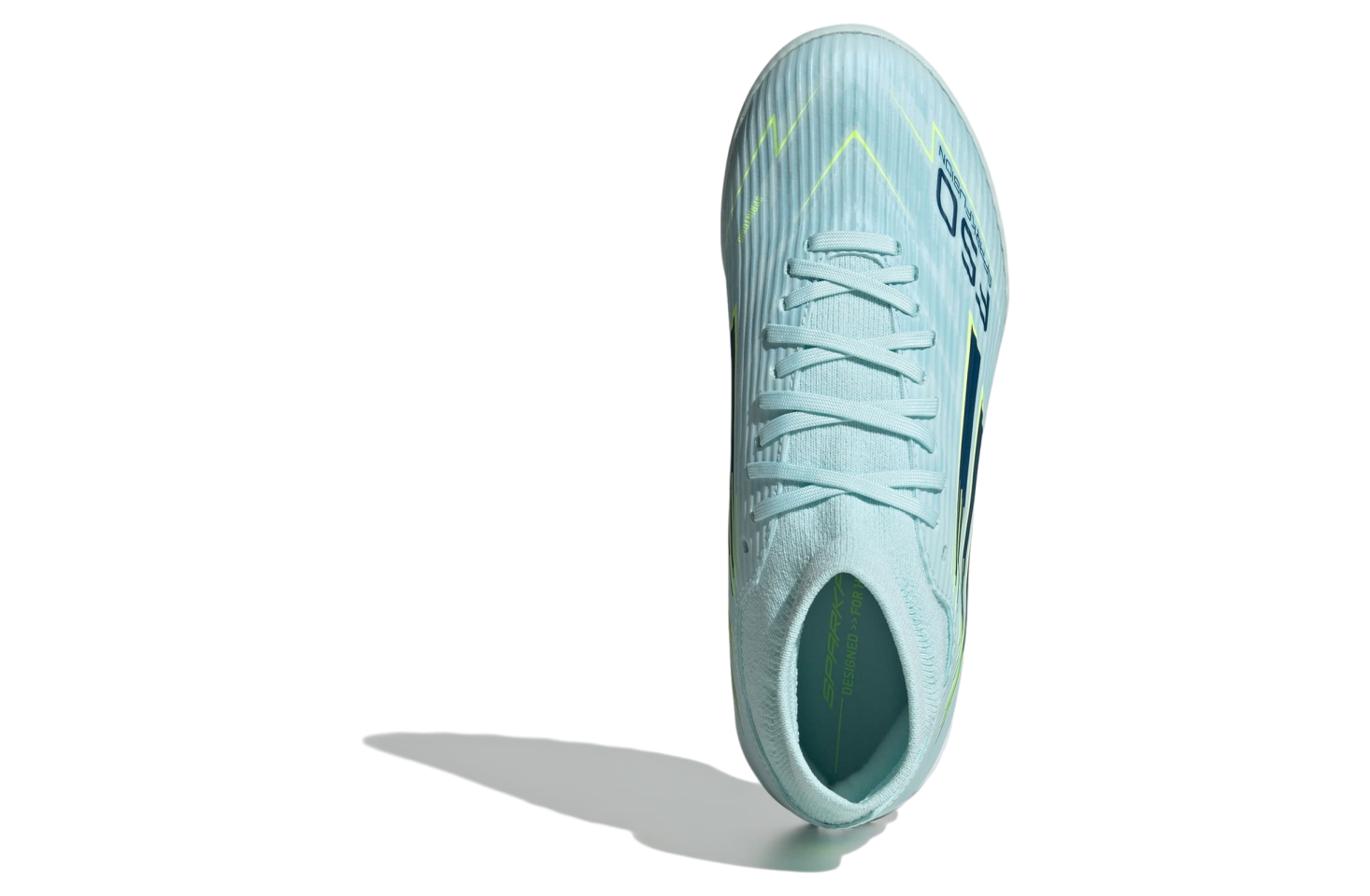 Adidas F50 Sparkfusion League Mid Cut Turf WMNS Almost Blue / Dusky Petrol