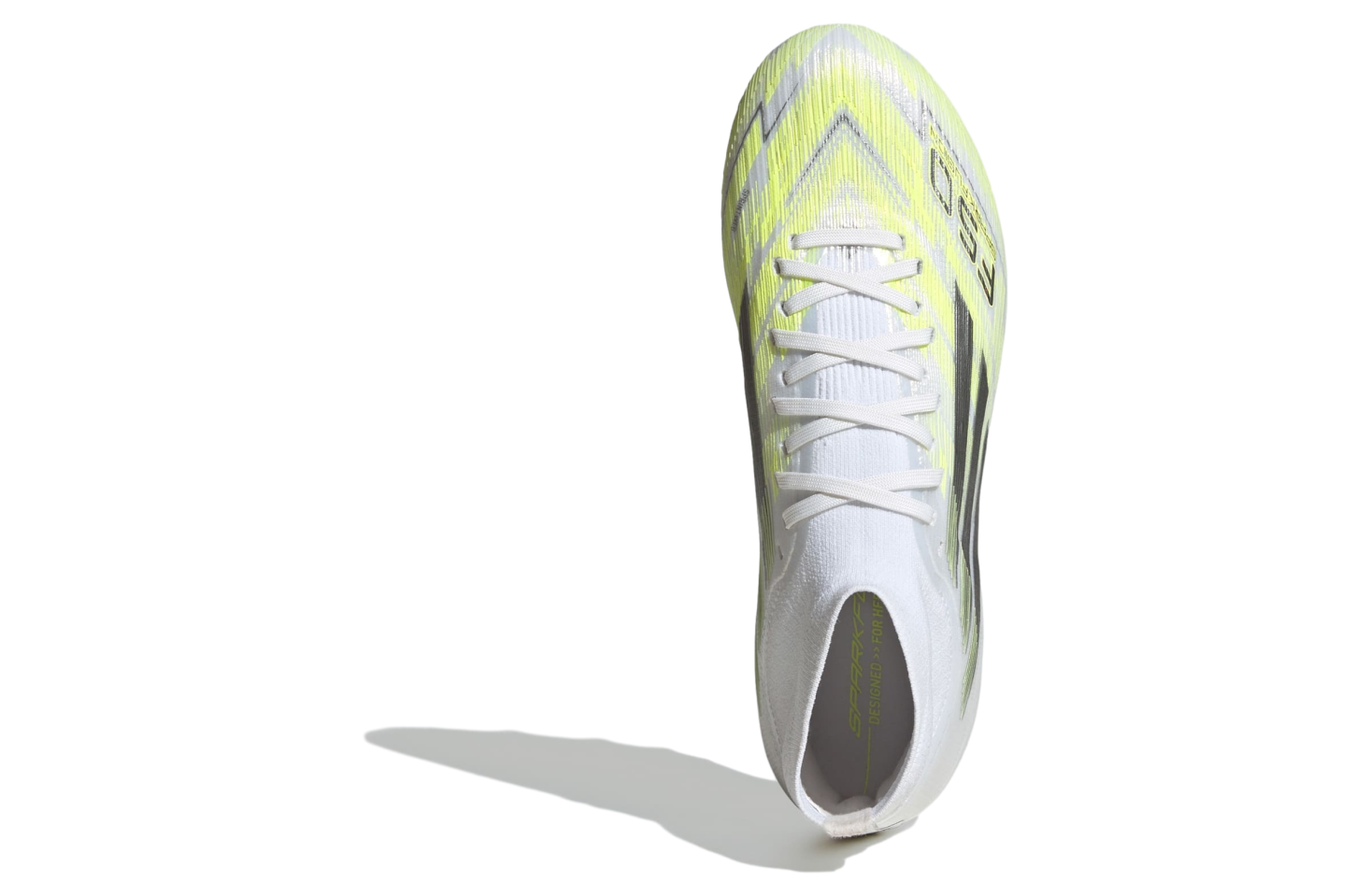 Adidas F50 Sparkfusion Pro Mid Cut FG / Artificial Ground WMNS Cloud White / Iron Metallic