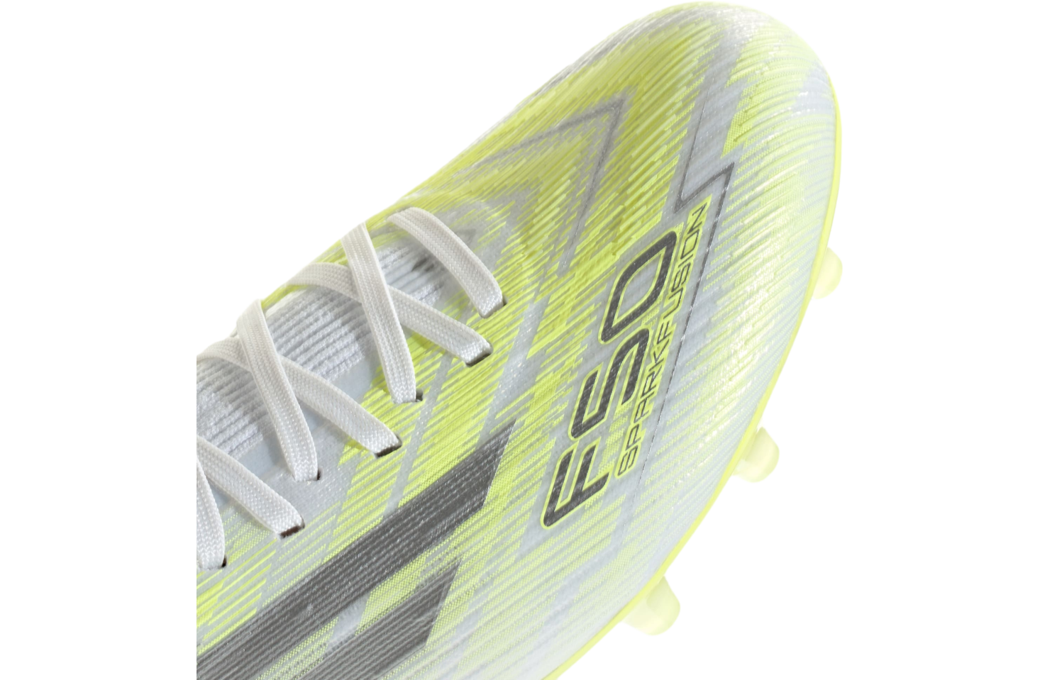 Adidas F50 Sparkfusion Pro Mid Cut FG / Artificial Ground WMNS Cloud White / Iron Metallic