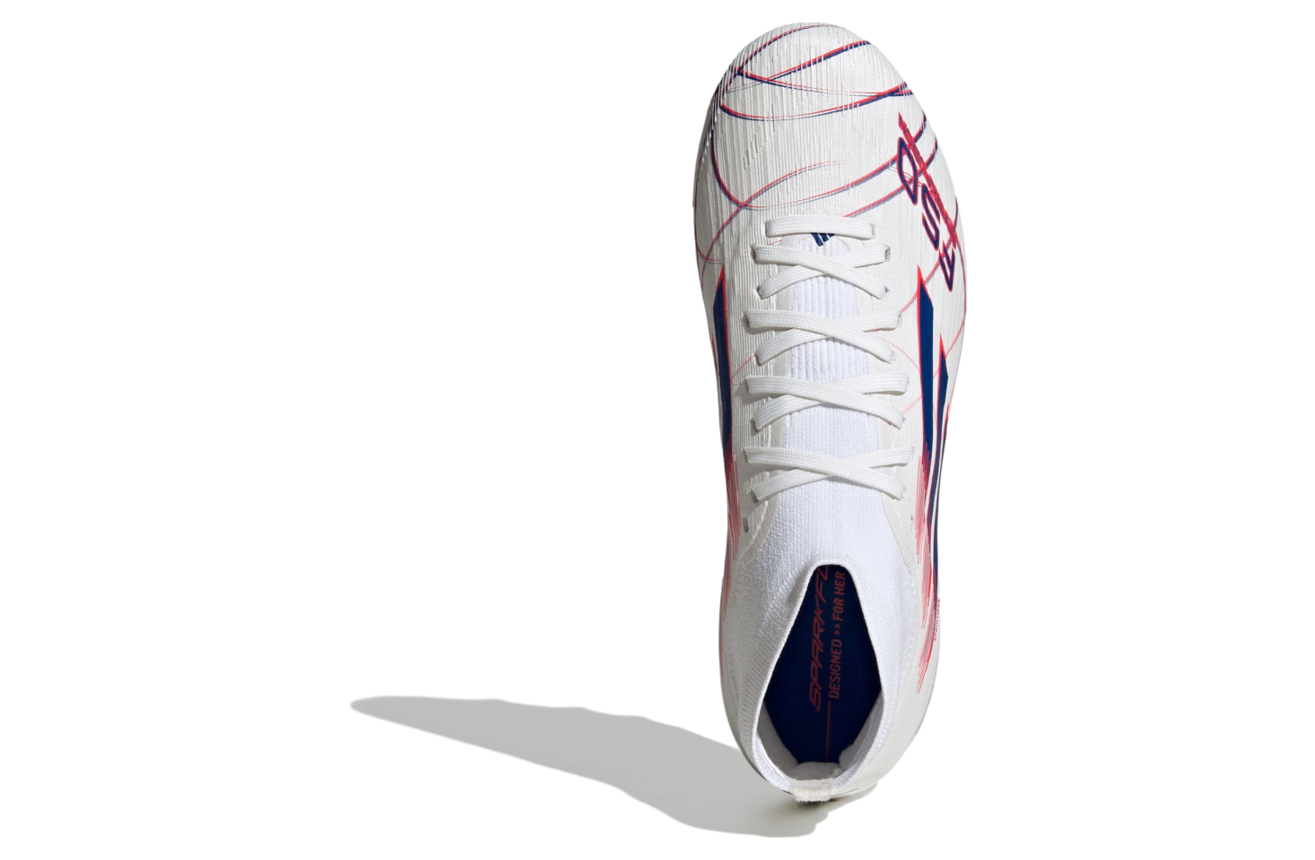 Adidas F50 Sparkfusion Pro Mid Cut FG / Artificial Ground WMNS Cloud White / Royal Blue