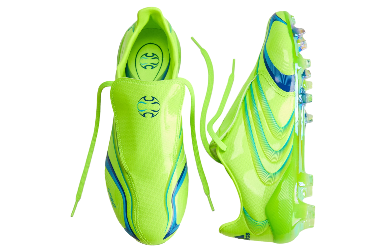 Adidas F50 Tunit FG Lucid Lemon / Royal Blue