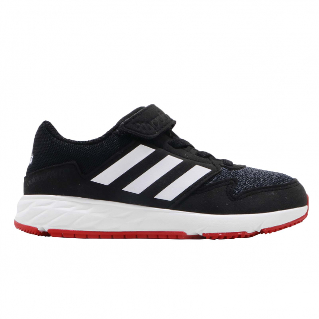 adidas Faito 4 EL GS Black White Red BD7171