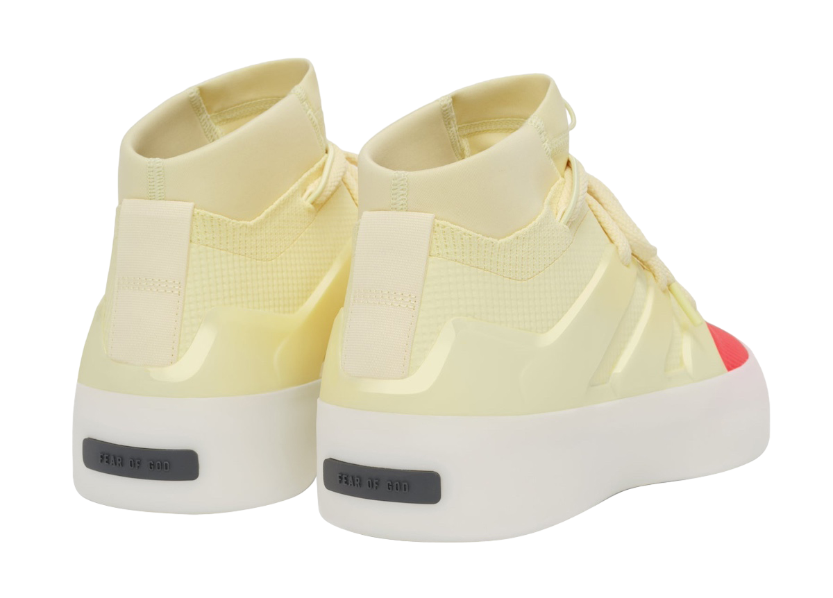 adidas Fear of God Athletics 1 Basketball Desert Yellow Indiana Red