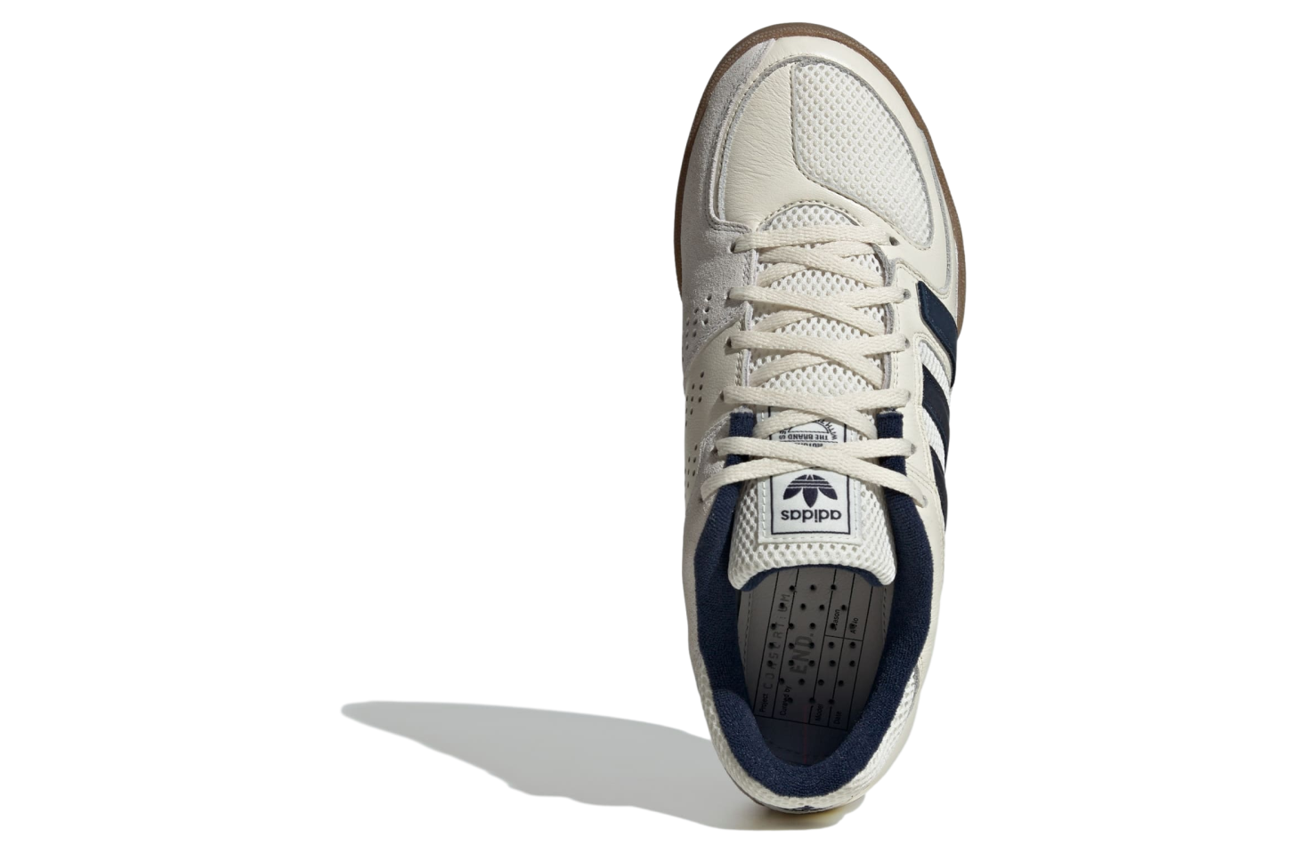 Adidas Fechten Indoor Consortium Off White / Collegiate Navy