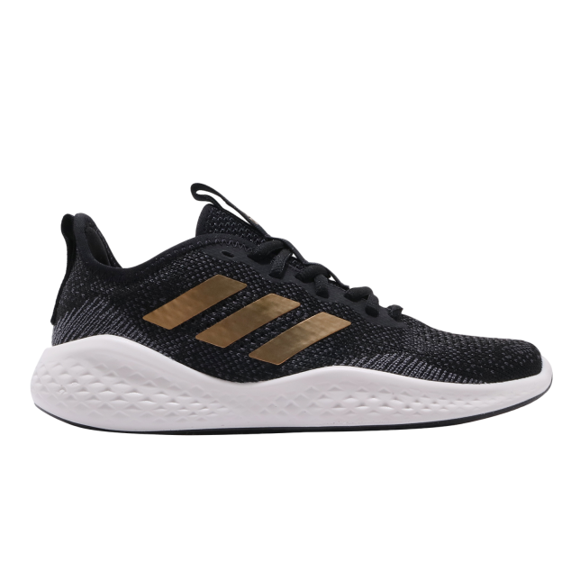 Adidas FluidFlow Black / Gold - Jan 2020 - EG3675 - KicksOnFire.com