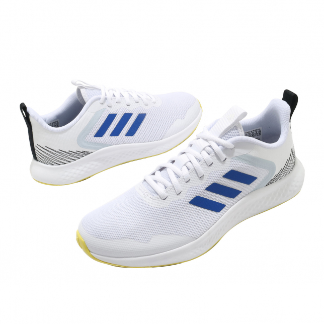 adidas Fluidstreet White Blue Yellow FY8459