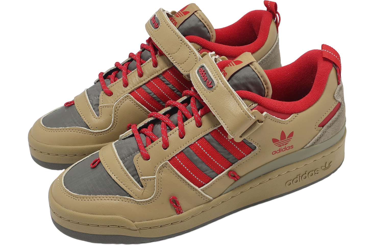 Adidas Forum 84 Camp Low Cardboard / Scarlet
