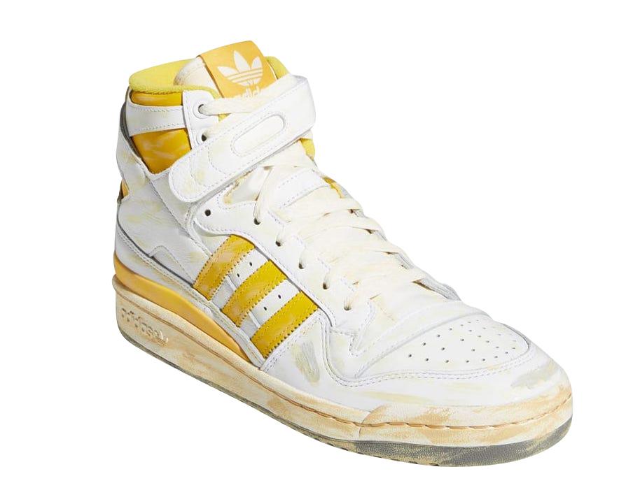 adidas Forum 84 High Aged White Yellow GZ6468