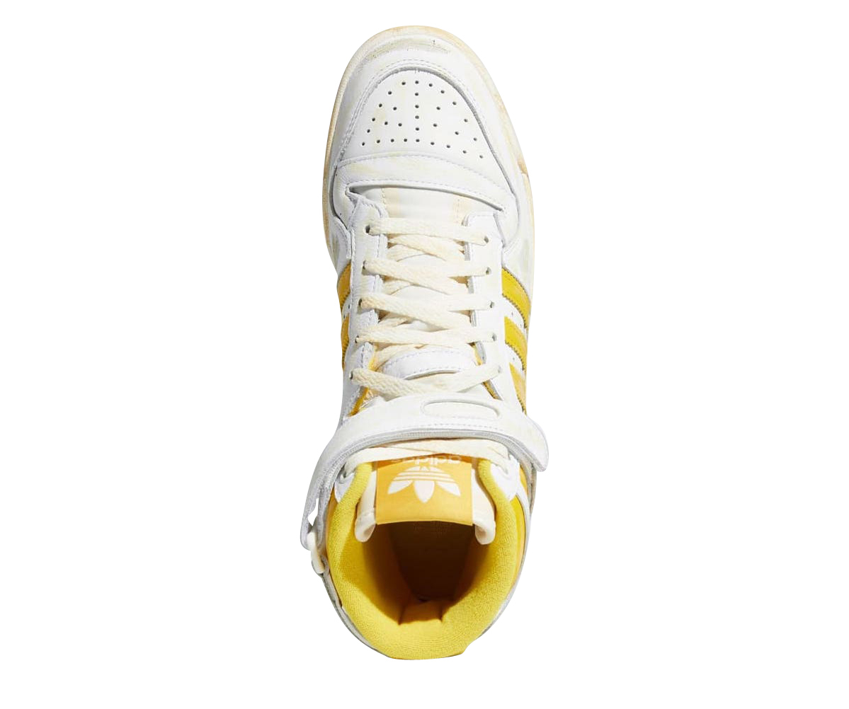 Adidas Forum 84 Low Off White / Cream White / Easy Yellow - FZ6296