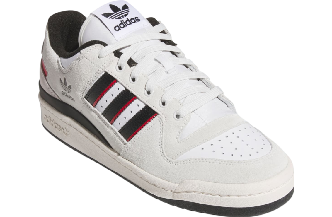 New adidas Forum 84 Low ADV Crystal White Black Scarlet Men\'s Shoes Size 12 adidas Forum 84 Low ADV - White | Free Shipping with adiClub main image 4