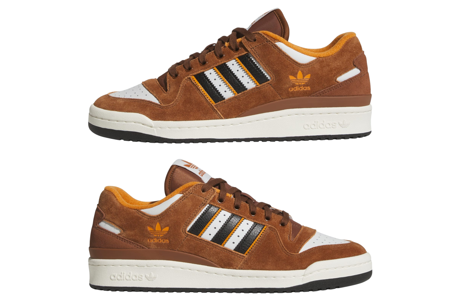 Adidas Forum 84 Low Adv Crystal White / Core Black / Rustic Orange