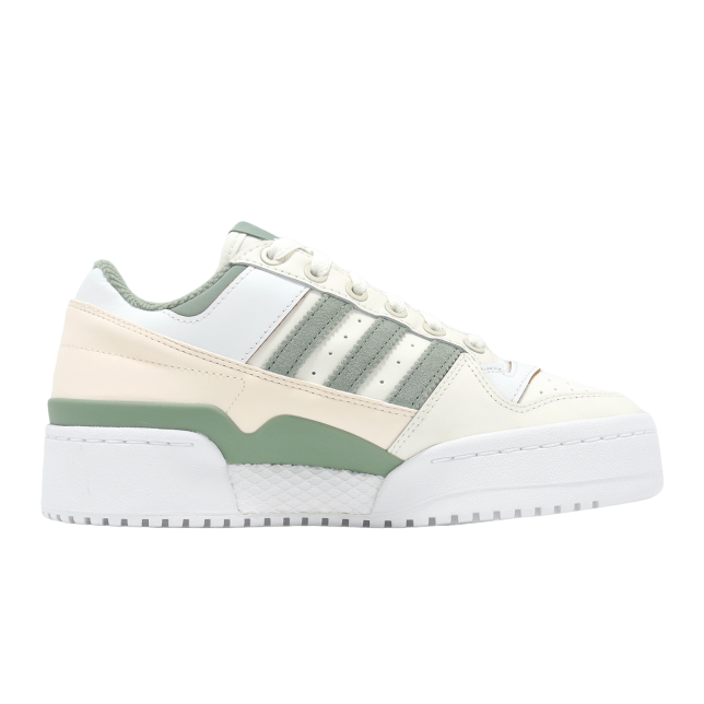 Adidas Forum Bold Stripes W Off White / Silver Green