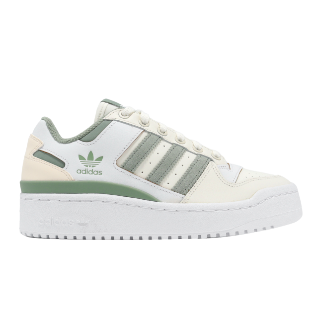 Adidas Forum Bold Stripes W Off White / Silver Green