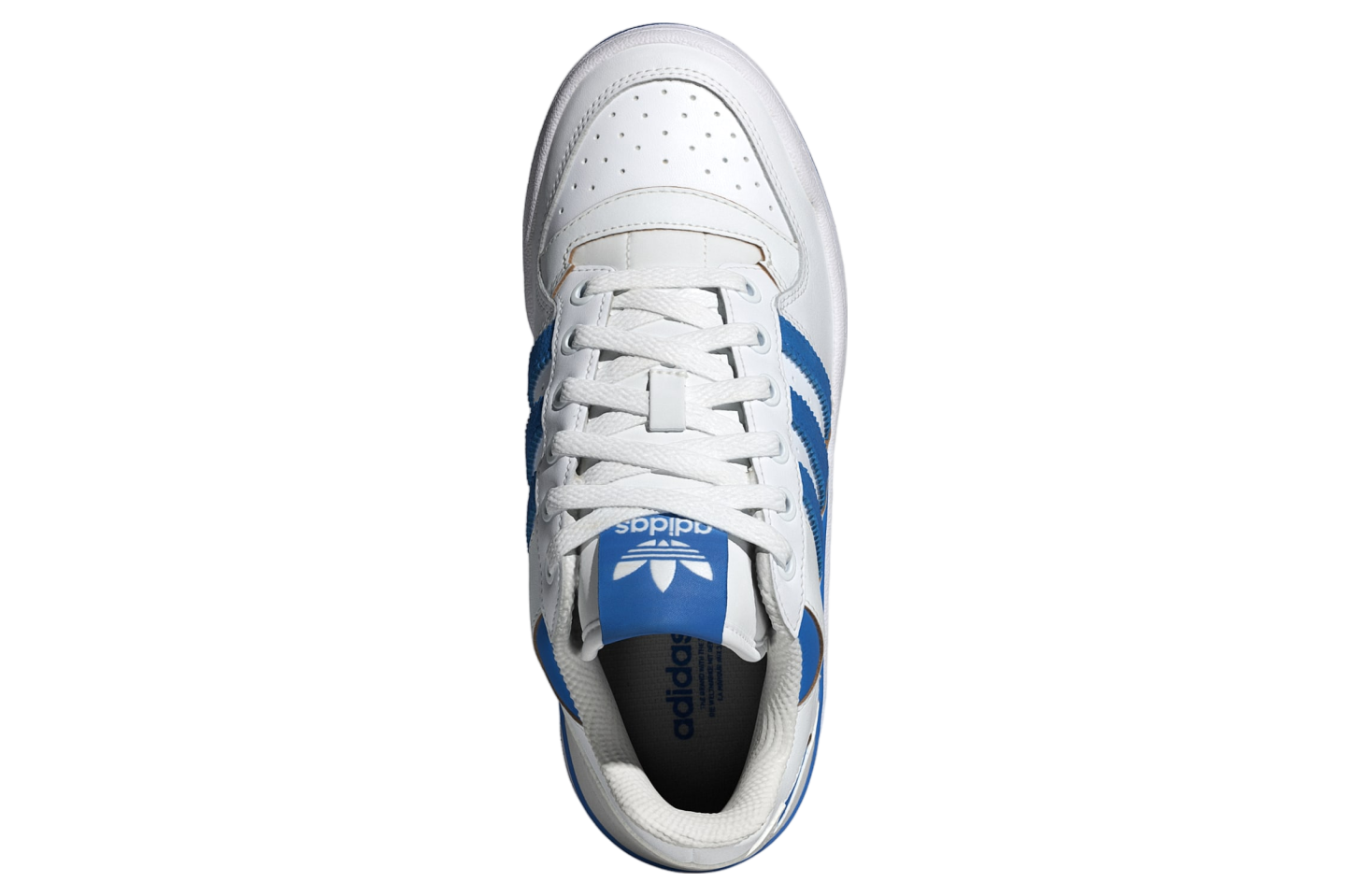 Adidas Forum Bold Stripes WMNS Cloud White / Blue Bird