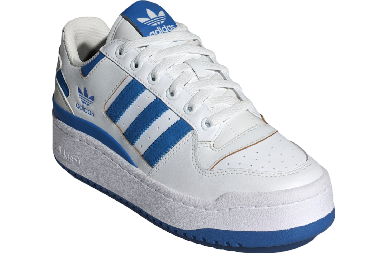 Adidas Forum Bold Stripes WMNS Cloud White / Blue Bird