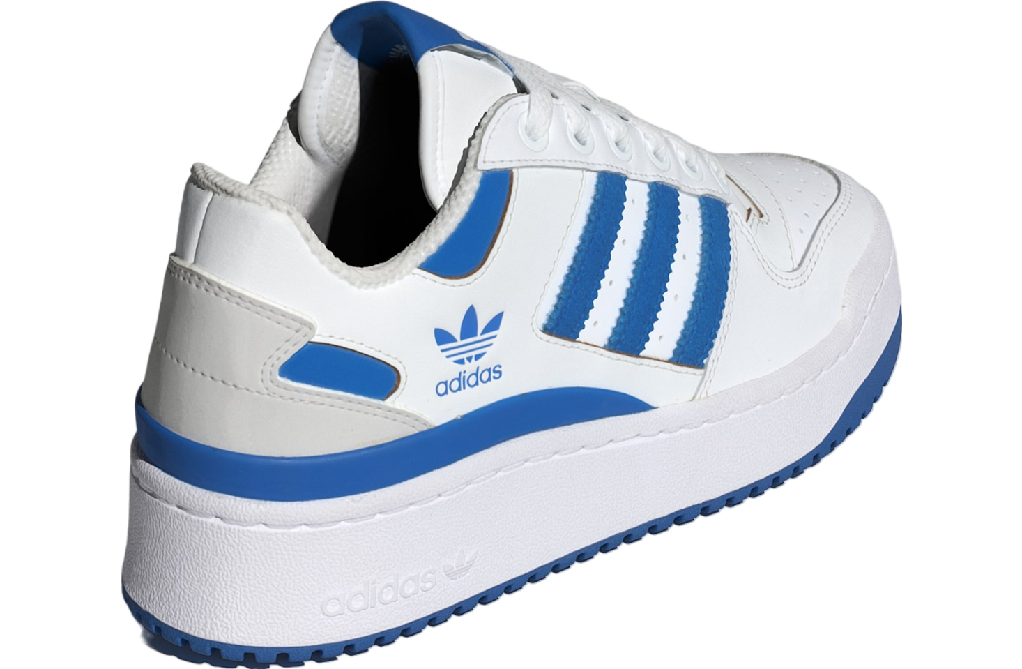 Adidas Forum Bold Stripes WMNS Cloud White / Blue Bird