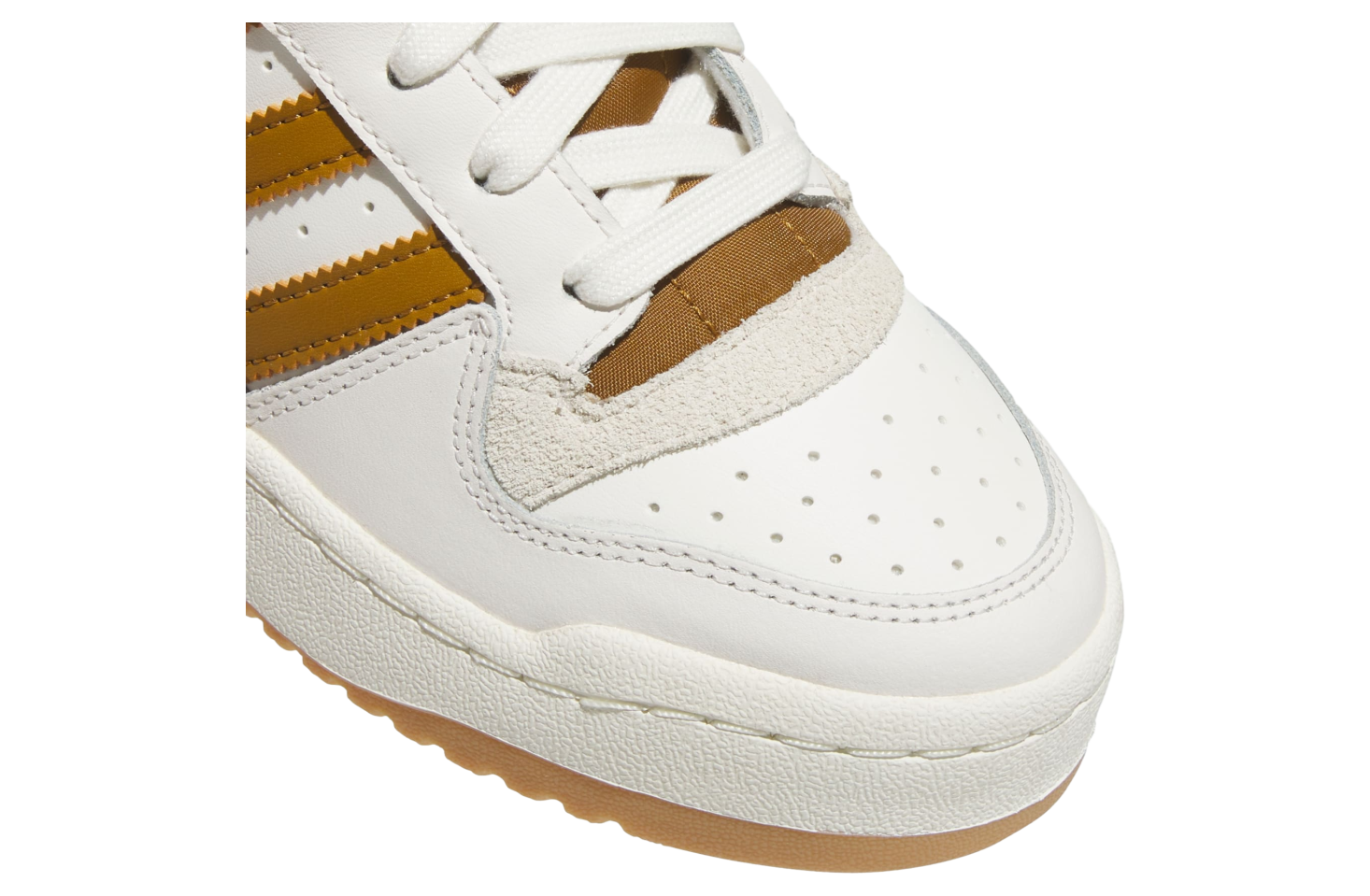 Adidas Forum Bold Stripes WMNS Cloud White / Bronze Strata