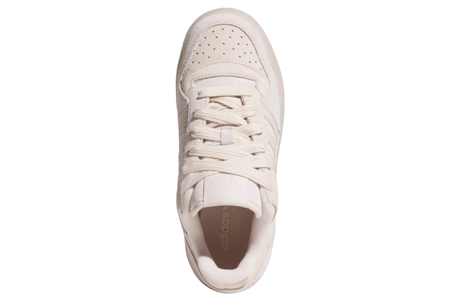 Adidas Forum Bold Stripes WMNS Putty Mauve / Cream White