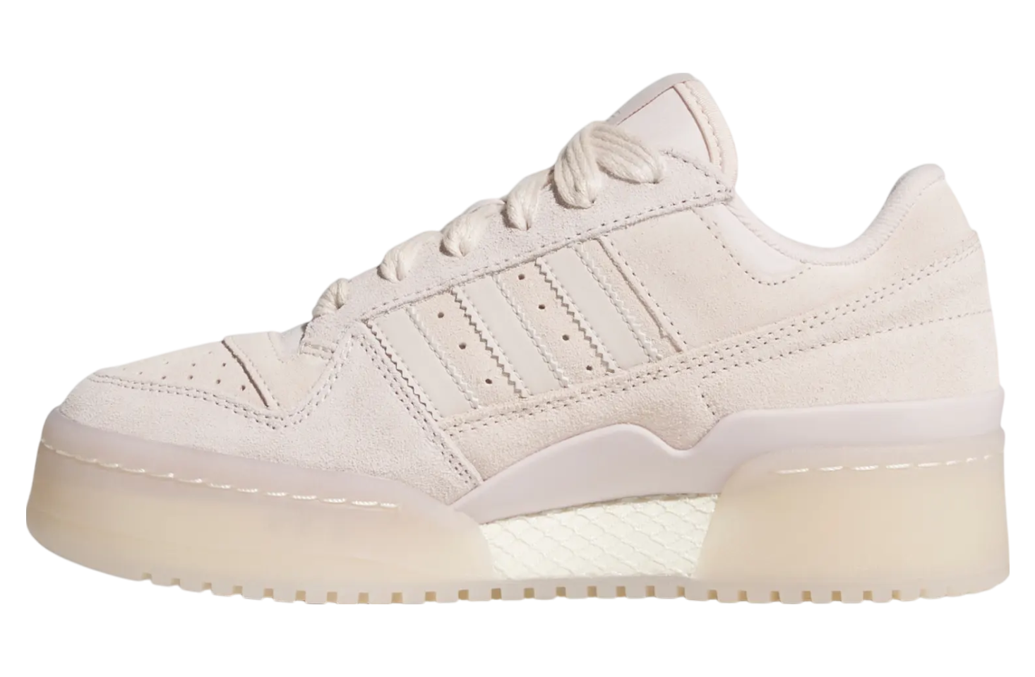 Adidas Forum Bold Stripes WMNS Putty Mauve / Cream White