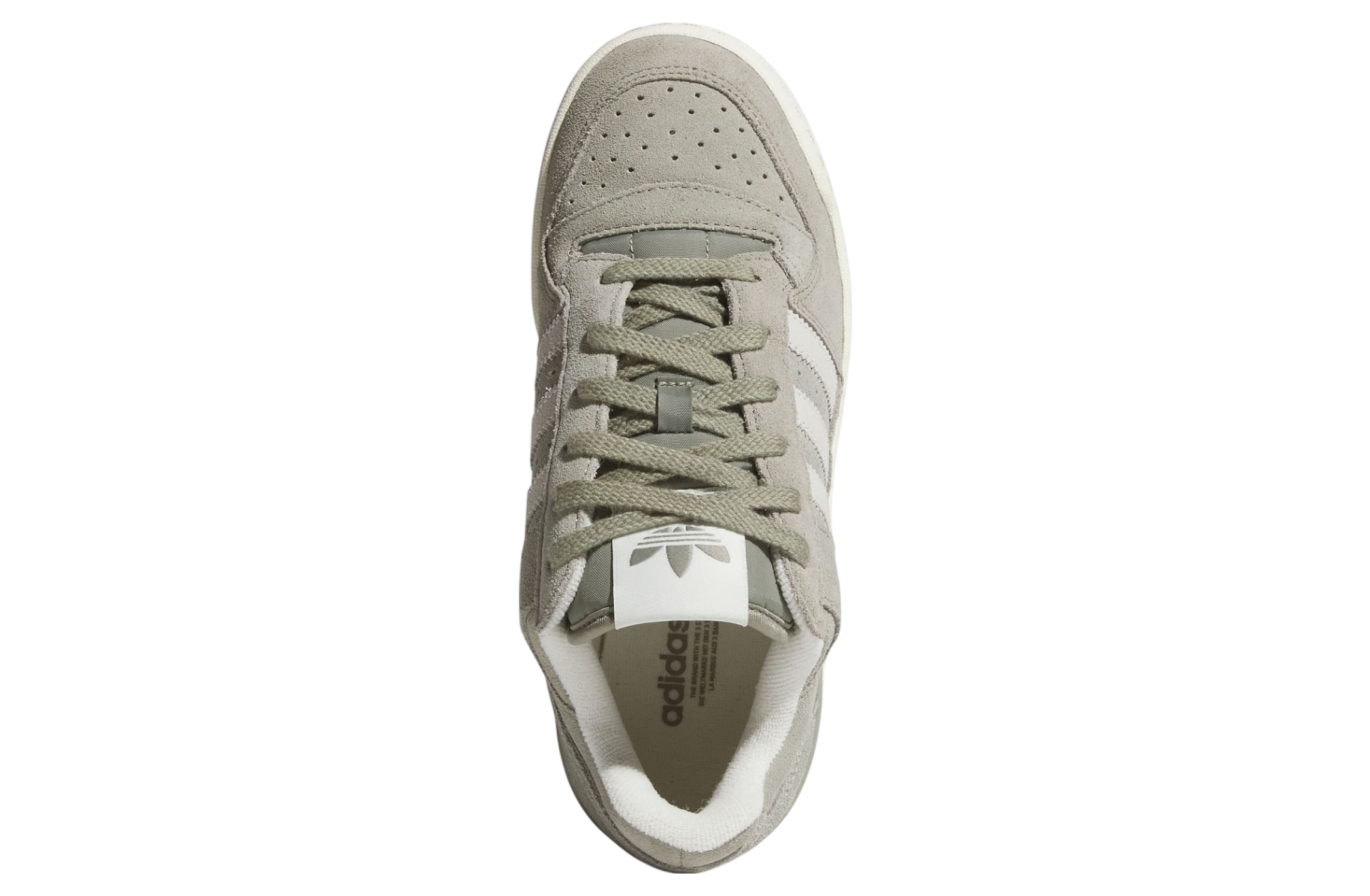 Adidas Forum Bold Stripes Wmns Silver Pebble / Off White