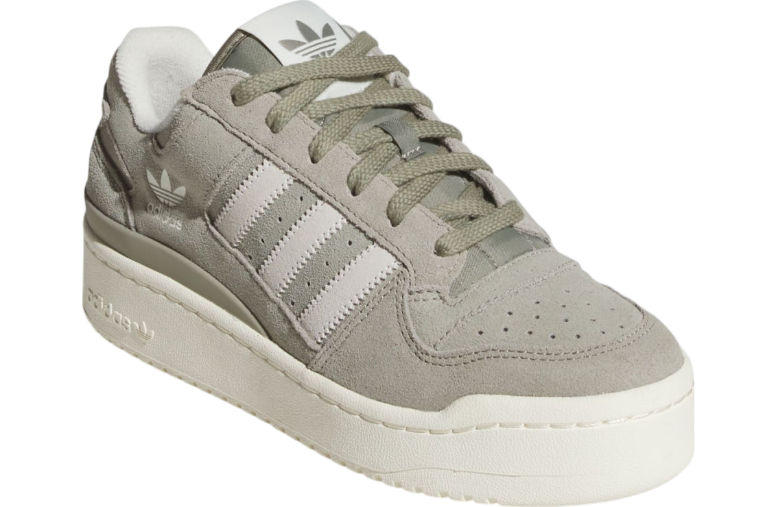 Adidas Forum Bold Stripes Wmns Silver Pebble / Off White