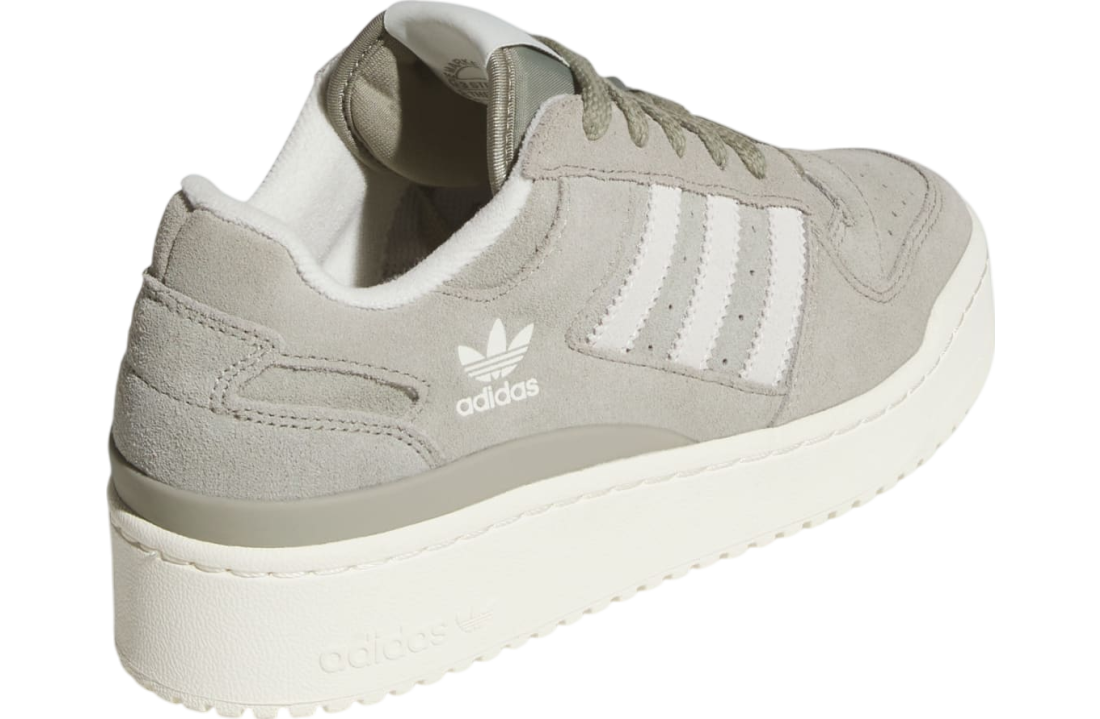 Adidas Forum Bold Stripes Wmns Silver Pebble / Off White