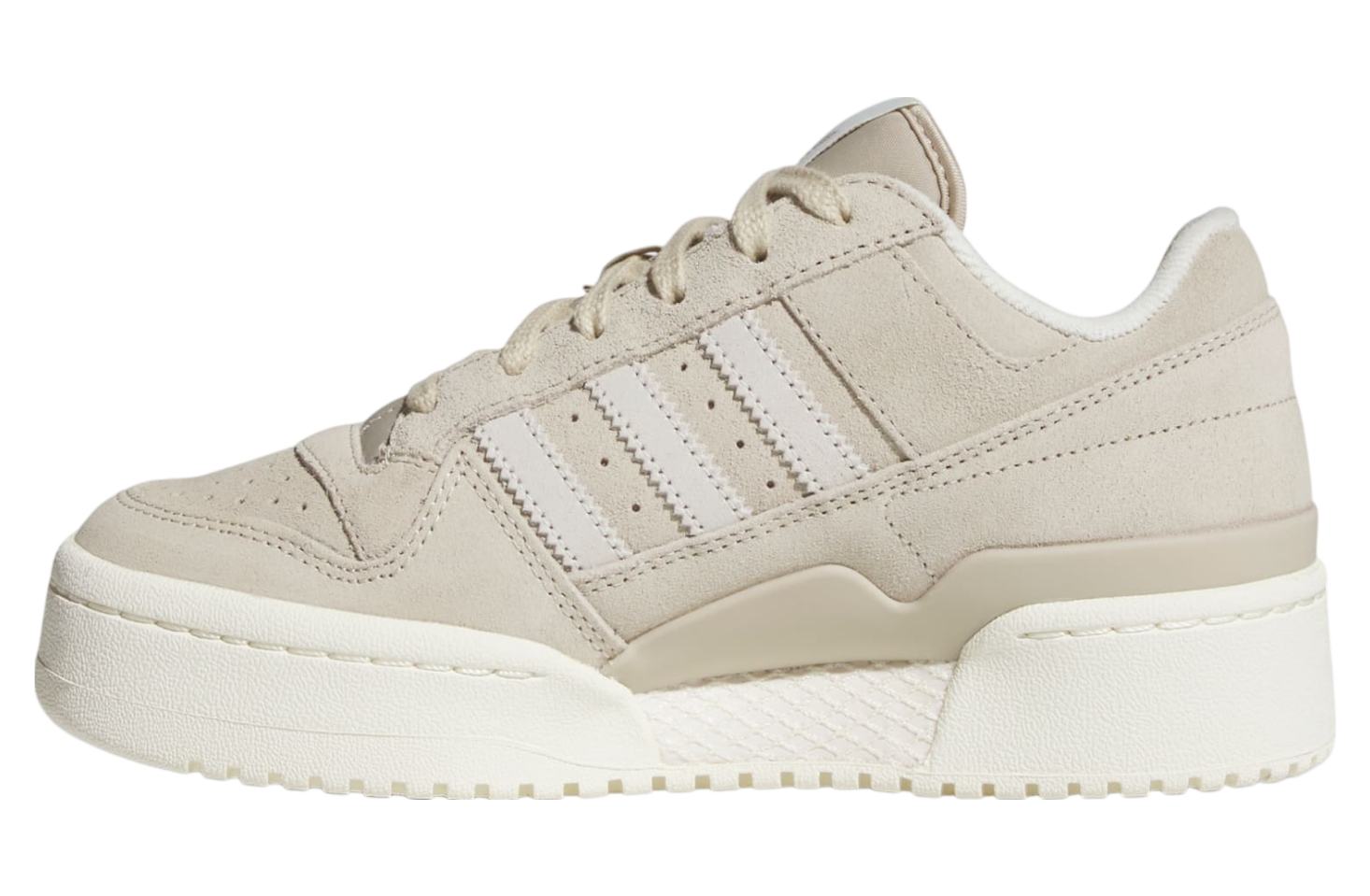 Adidas Forum Bold Stripes Wmns Wonder Beige / Off White