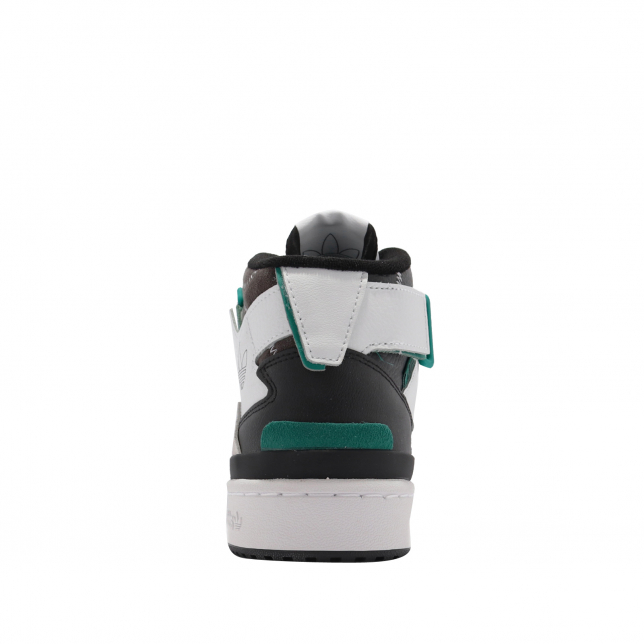 adidas Forum Exhibit Mid Footwear White Core Black Green