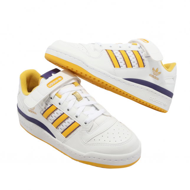 adidas Forum Low Bright Gold College Purple HR1022