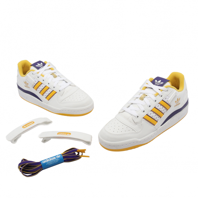 adidas Forum Low Bright Gold College Purple HR1022