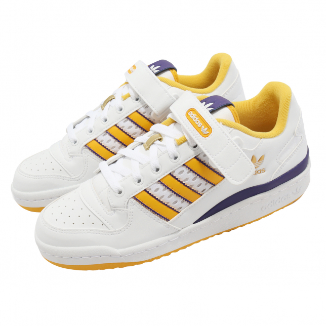 adidas Forum Low Bright Gold College Purple HR1022