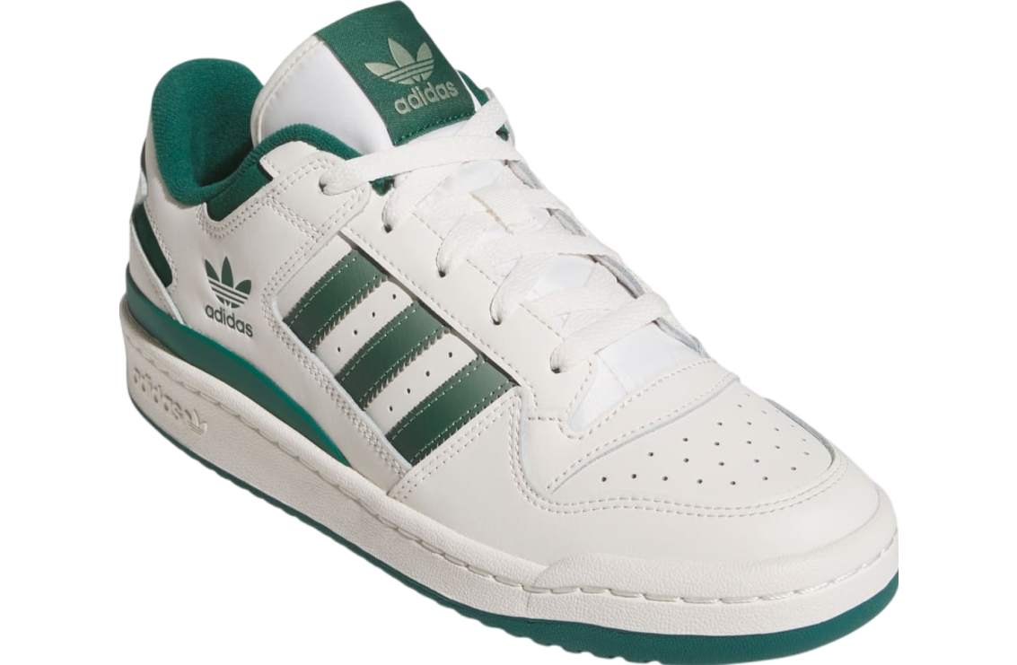 Adidas Forum Low Cl Cloud White / Collegiate Green / Silver Green