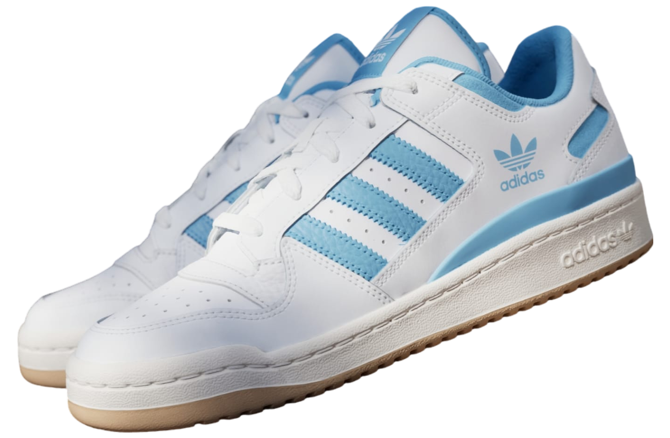 Adidas Forum Low Cl Cloud White / Team Light Blue