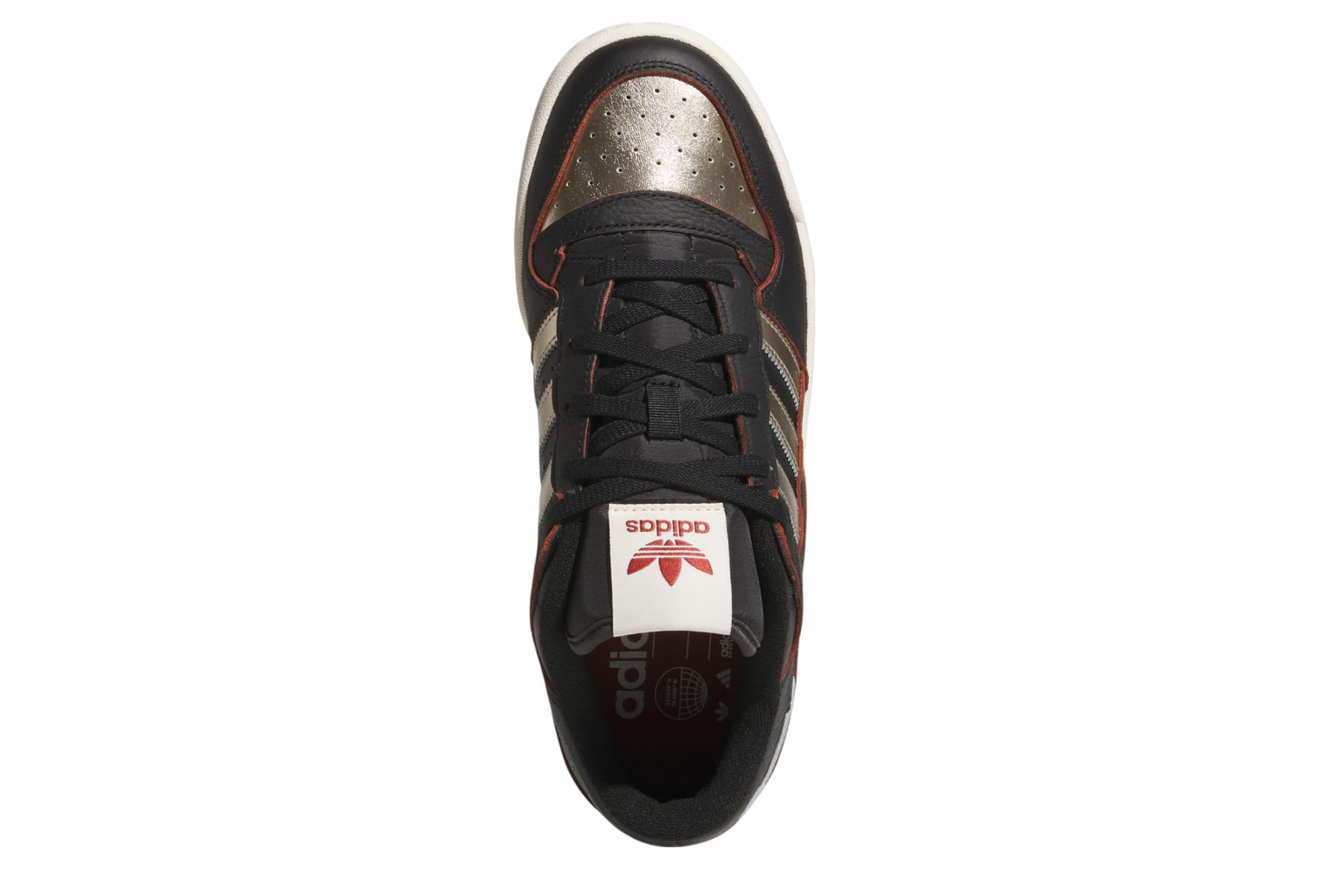 Adidas Forum Low CL Core Black / Cyber Metallic