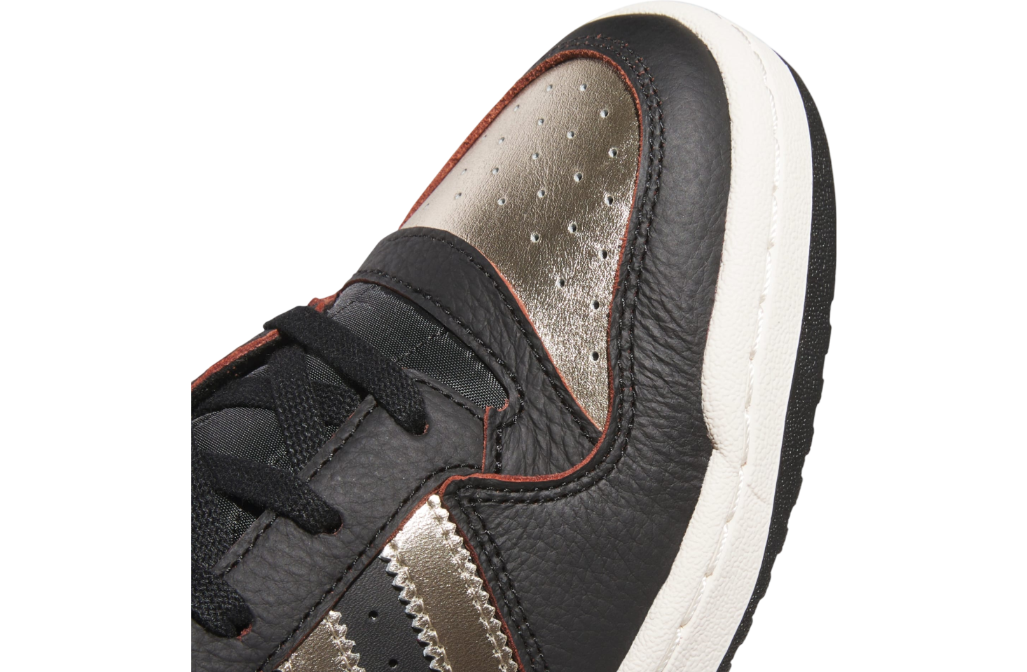 Adidas Forum Low CL Core Black / Cyber Metallic