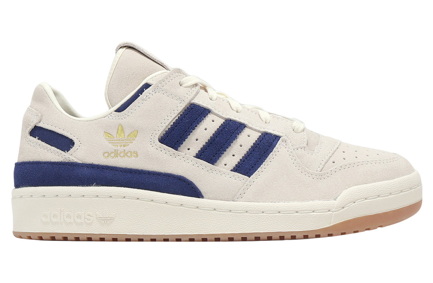 Adidas Forum Low CL Cream White / Dark Blue