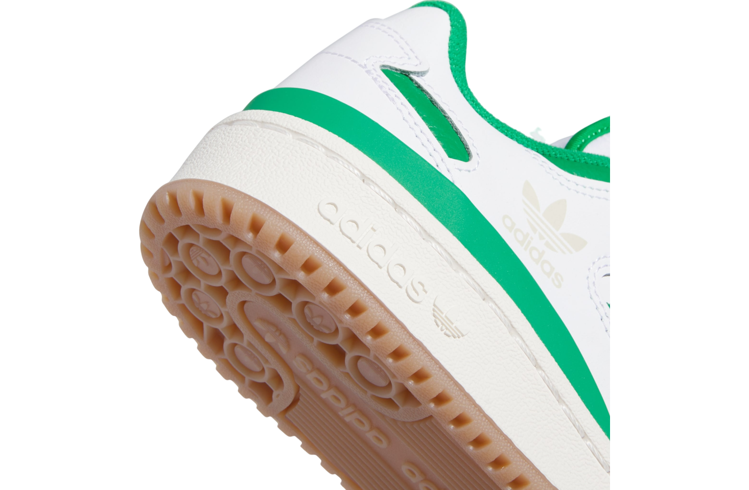 Adidas Forum Low Cl Gs Cloud White / Green