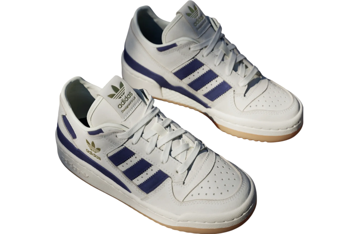 Adidas Forum Low CL GS Cream White / Dark Blue