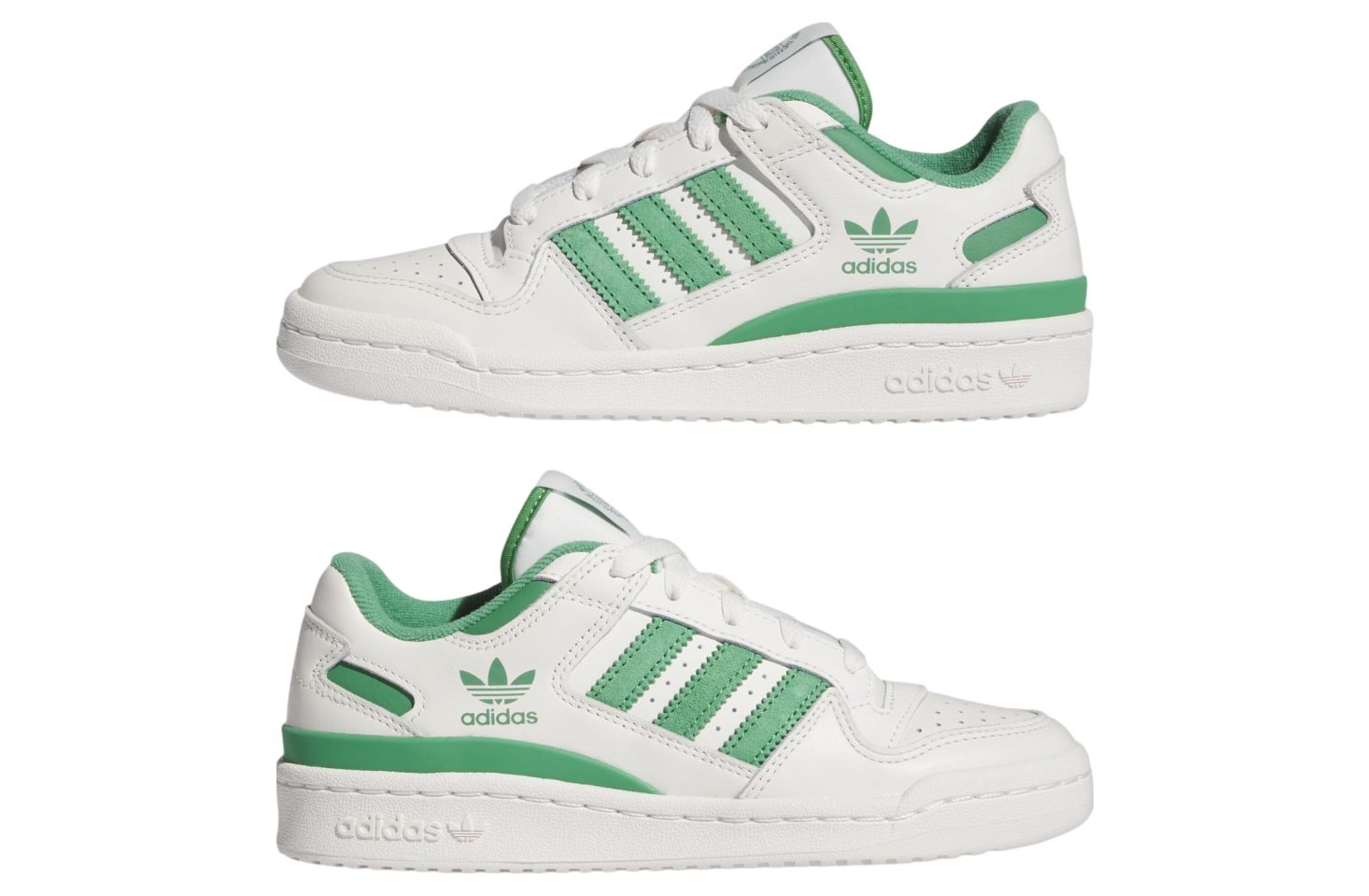 Adidas Forum Low CL J GS Cloud White / Preloved Green