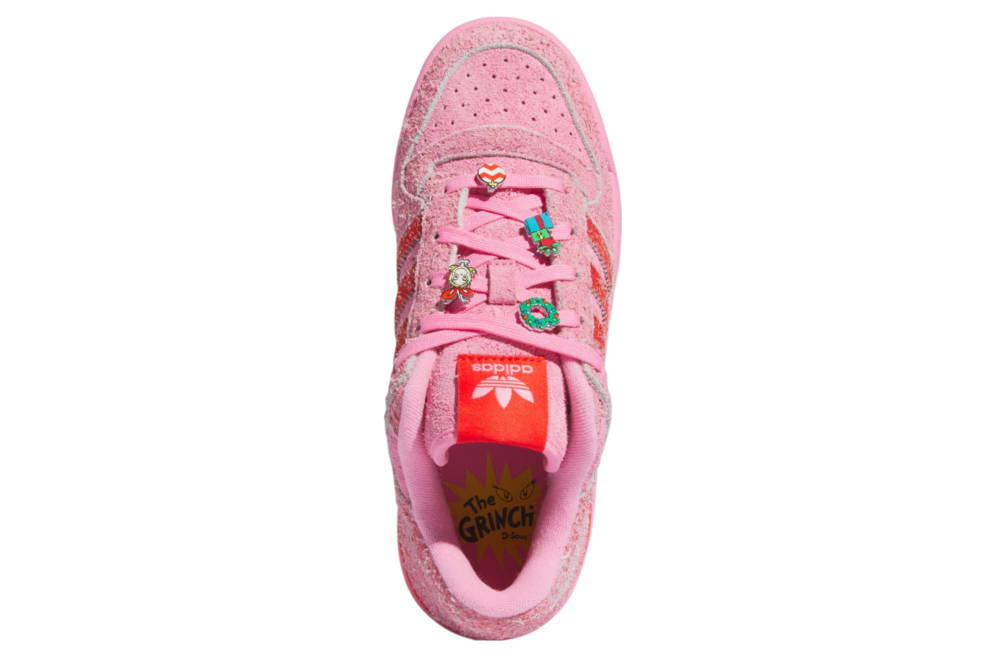 Adidas Forum Low CL The Grinch WMNS Bliss Pink / Bright Red