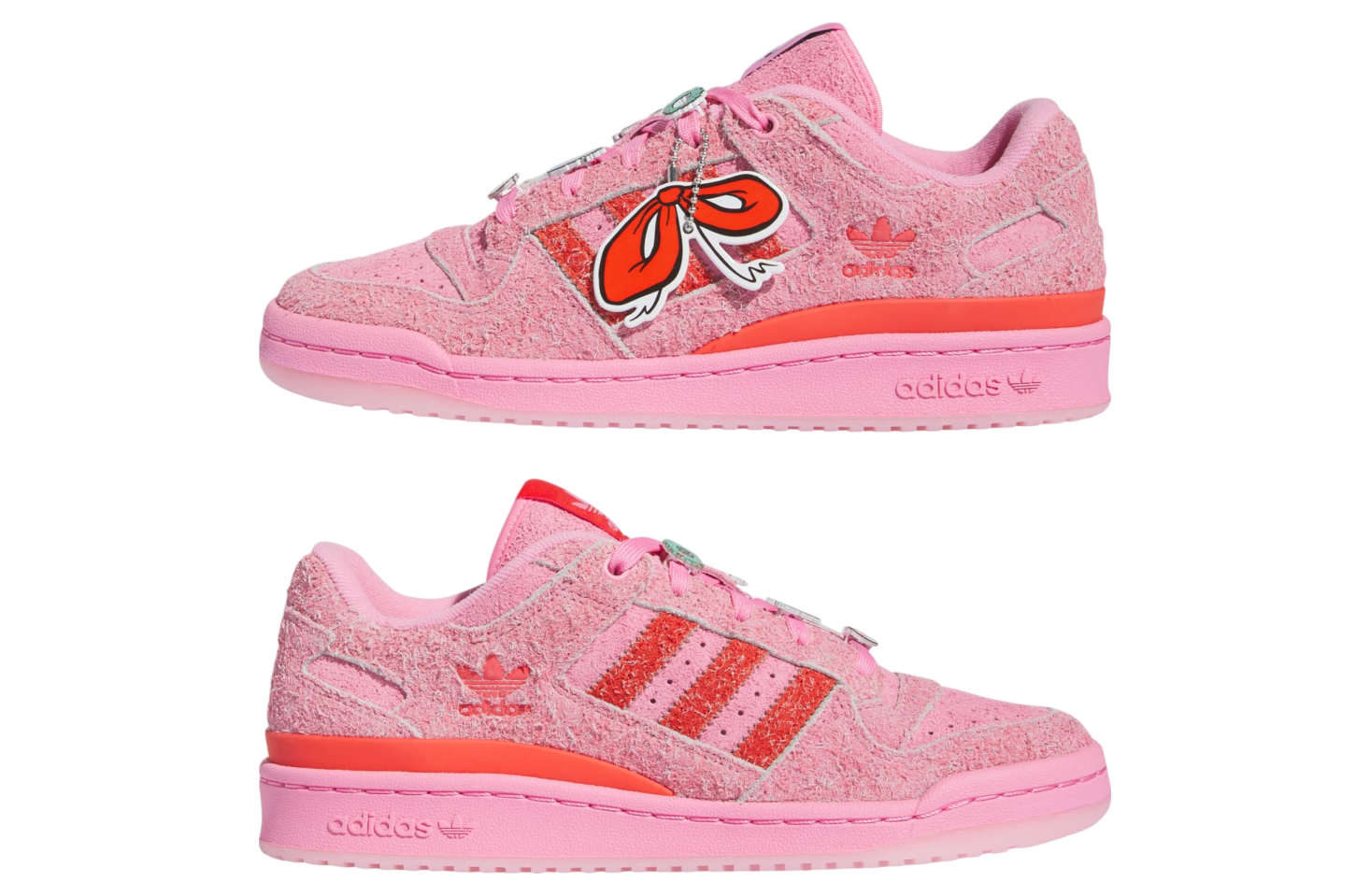 Adidas Forum Low CL The Grinch WMNS Bliss Pink / Bright Red